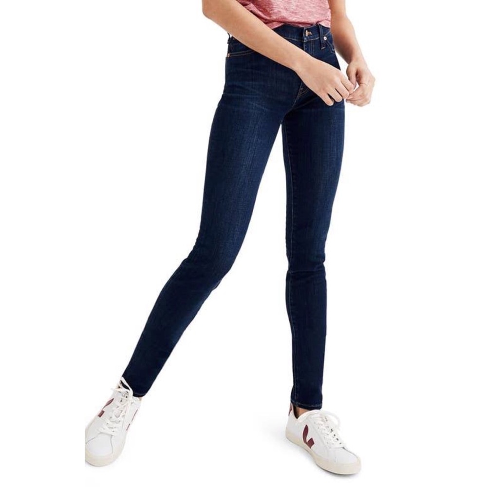 Madewell 9-Inch high waist skinny jeans 26